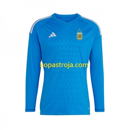 Billiga Fotbollströjor Argentina Målvakt Tredje tröja 2023 Långärmad